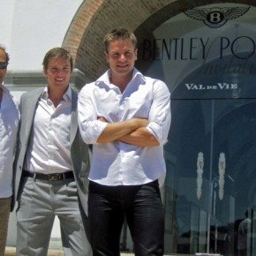 Mike Eilertsen, Ryk Neethling and Val de Vie Polo President