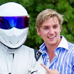 The Stig (Top Gear) and Mike Eilertsen
